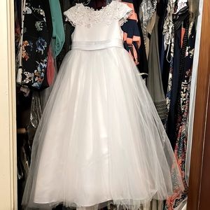White “Flower girl” dress or “First Communion”